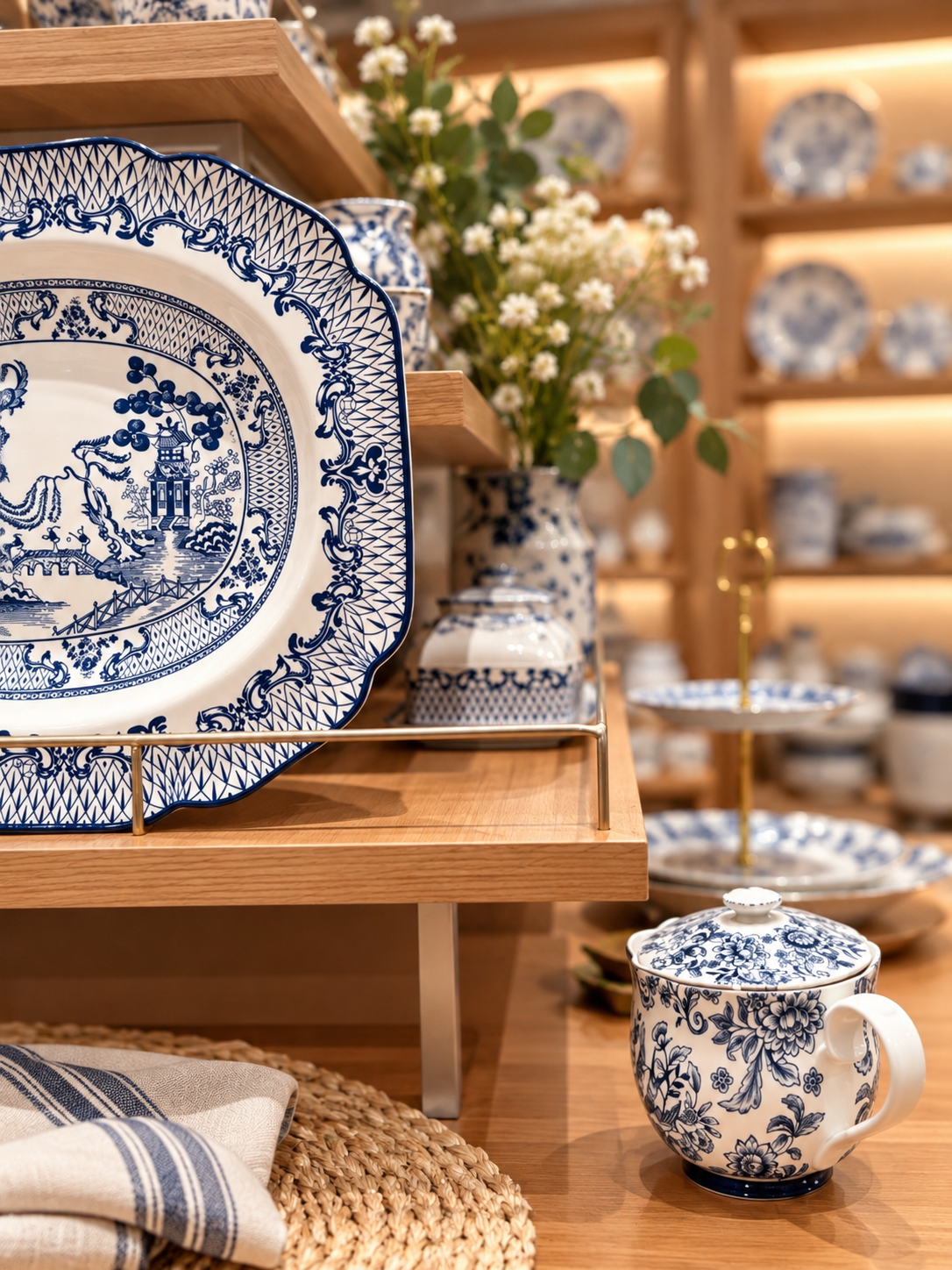 Decorative tableware detail; illustrative placeholder image